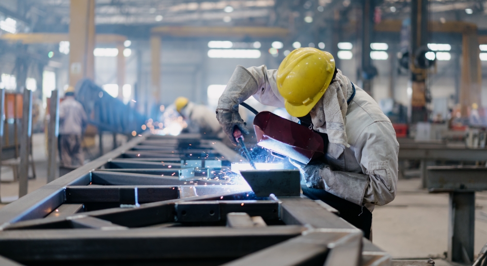 welder at work